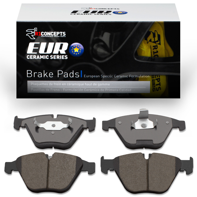 BMW M3 Ceramic Brake Pads - Front - R1 Concepts - Euro Ceramic - `02-`13